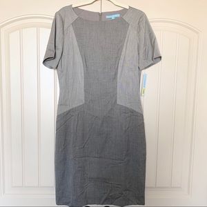 Antonio Melani Two Tone Sheath Dress